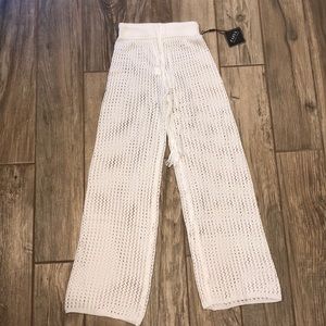 Knitted beach pants